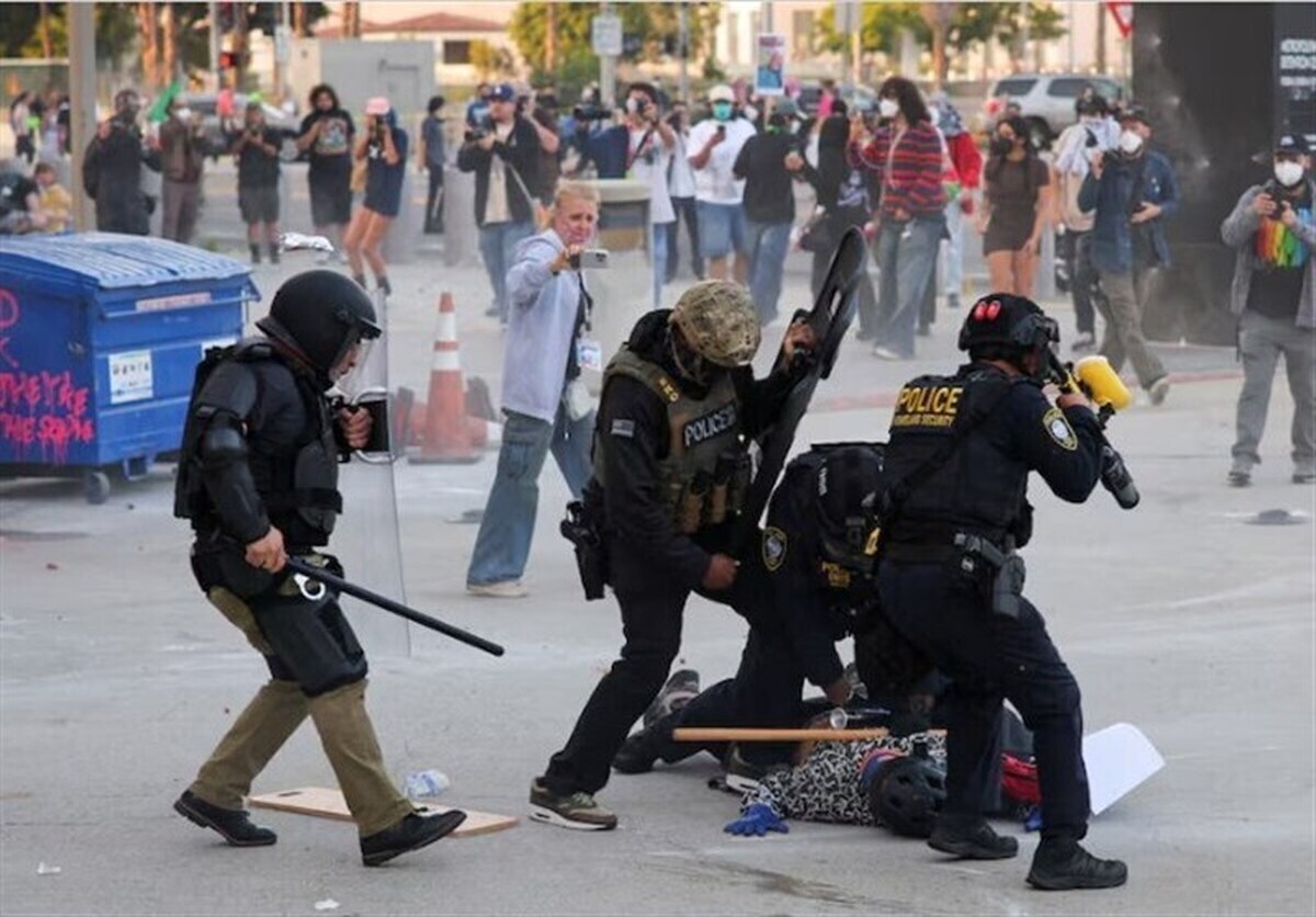 لسآنجلس در آتشِ سیاستهای مهاجرتی ترامپ